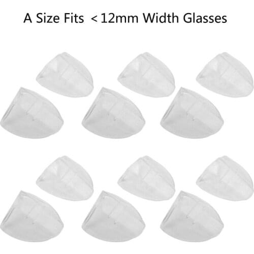 6 Pairs Proof Safety Eye Glasses Side Shields Clear Flexible Slip On Protective Shield Fits All Size Eyeglasses H9ED