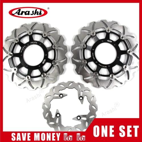 Arashi 1 Set For HONDA CB F HORNET 900 2002 2003 2004 2005 2006 CBF HORNET 900 CNC Front Brake Disk Rear Brake Disc Rotor