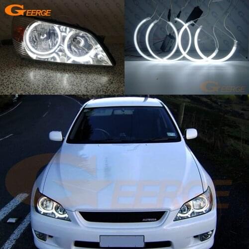 For Lexus is200 is300 is 200 300 1998 1999 2000 2001 2002 2003 2004 2005 Ultra bright CCFL Angel Eyes Halo Rings Day Light