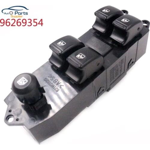 LHD 96269354 Auto Master Power Door Window Switch Car Accessories for DAEWOO NUBIRA Left Driver Side 96190771 96190775 96206611