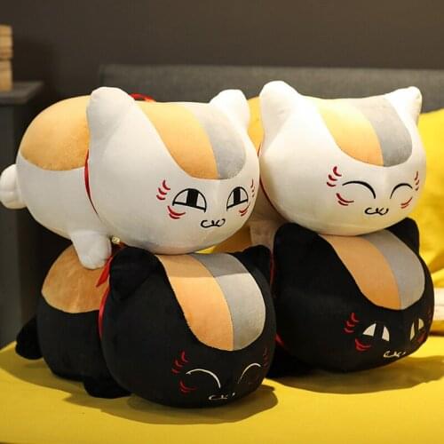 Hot Huggable Natsume Yuujinchou Nyanko Sensei Plush Cat Anime Cartoon Stuffed Doll Toy Pillow Cushion for Children Birthday Gift