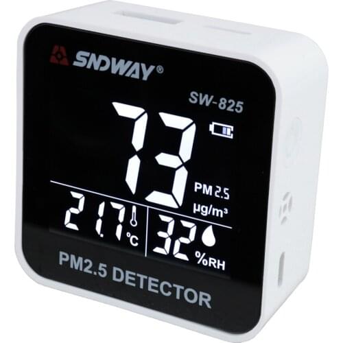 SW-825 pollution testing machine indoor air quality monitor/pm 2.5 air detector