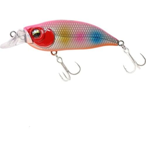 1Pcs Fishing Lures Bionic Mini Minnow Bait57mm 8g 3D Eyes Artificial Hard Bait Wobblers Crankbait Hook Perch Carp Fishing Tackle