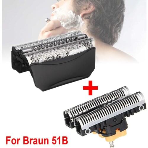 51B Replacement Shaver Foil Cutter for Braun 8000 Series wfs1 wfs2 530 550 590 8985 8995 8975 5646 5751 for ContourPro550