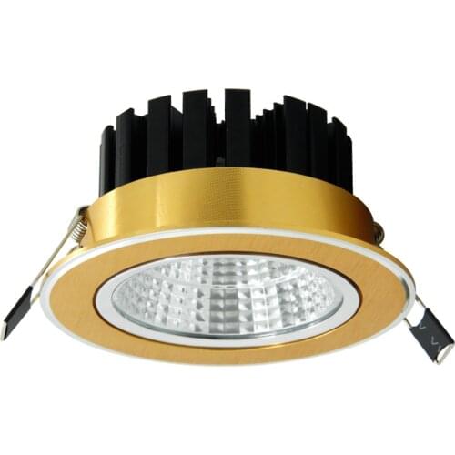 Luxury LED Recessed Ceiling Light 7W 9W 15W 18W 20W Dimmable ceiling lamp Fixture for foyer bedroom living room Down light
