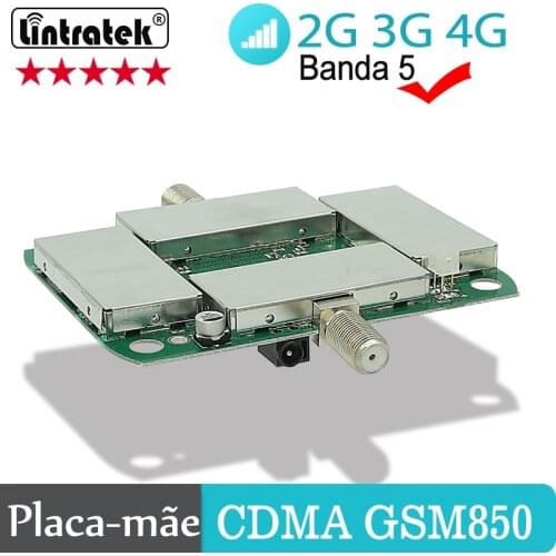 Signal Repeater Banda 5 Motherboard CDMA GSM 850MHz 2G 3G 4G Signal Amplifier for Brazil South America