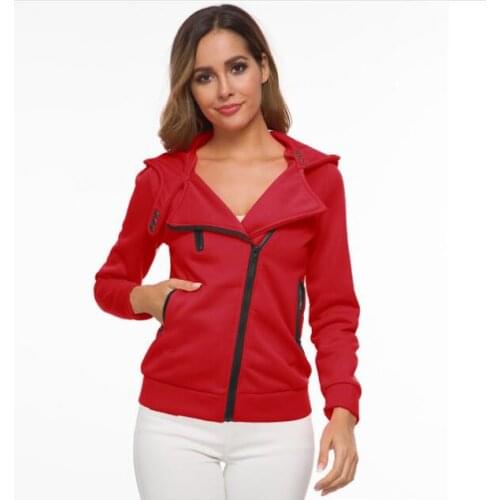 Spring, autumn zippered womens jacket, casual womens jacket, warm womens jacket, cardigan, long sleeve jacket, large size