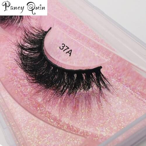 1 pair 3D makeup Mink Eyelashes Real Cruelty free dramatic false Lashes fluffy Strip Thick Lash faux cils Wholesale