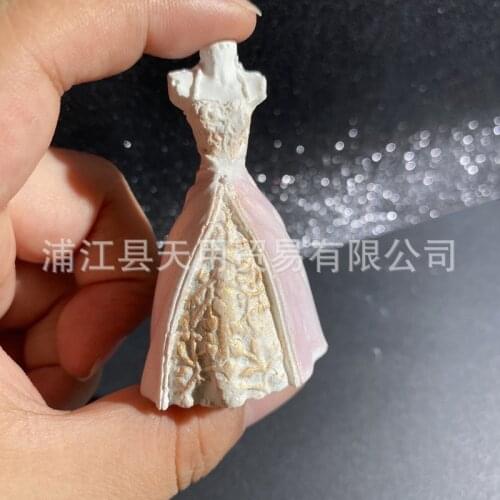 3D Princess Dress Epoxy Mold Epoxy Plaster Decoration Decorating Accessories 15-963
