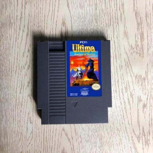 Ultima Warriors of Destiny - 72 pins 8bit game cartridge