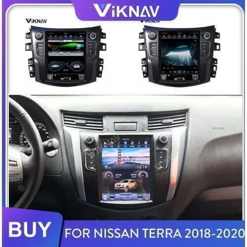 Vertical Screen Android Car Radio for Nissan Terra 2018 2019 2020 Auto Stereo Receiver Multimedia Player GPS Tape Recorder
