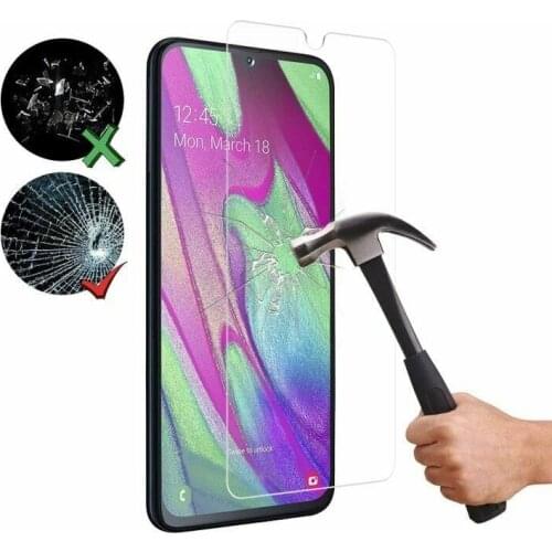 Shell + film tempered glass For Samsung a40 / A50 / A10 / A20 / S10 / S9 / S8 / S7 / A6 / A8 screen