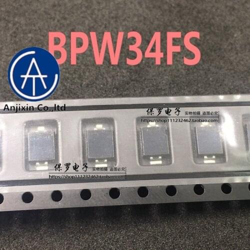 10pcs 100% orginal new real stock BPW34FS BPW34 photodiode silicon photocell wavelength 950nm photoelectric sensor