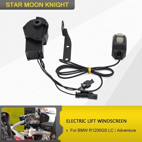 Motorcycle Electric lift Windscreen Windshield Shield Screen For BMW R1200GS LC / Adventure 2014 2015 2016 2017 2018