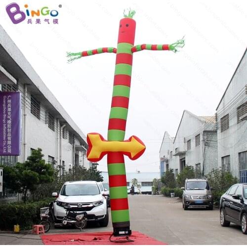 Arrow indication 20 feet high air blower sky dancer / 6 meters high car wash inflatable air dancer-inflatable toy