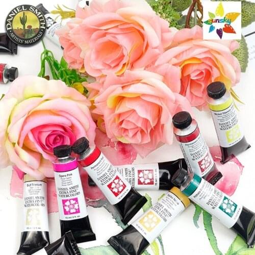 Original Daniel Smith Artists' Meticulous watercolor pigment Bright colors single tubular 15 ml 1 level 70 colors Self selected