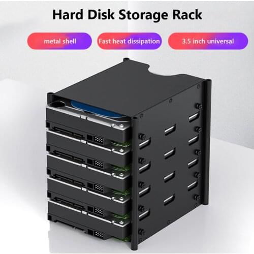 Acasis Hard Drive Storage Rack HDD Case 5 Layers Hard Disk Shelf Organizer