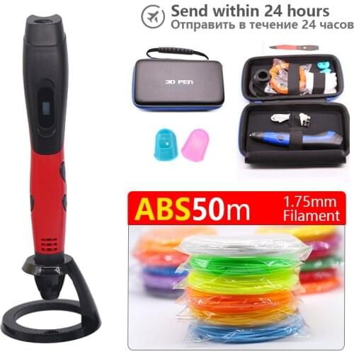 3d pen 3d printer pen new version USB power is safe and convenient, with storage bag,easy to outdoor creation Christmas gifts
