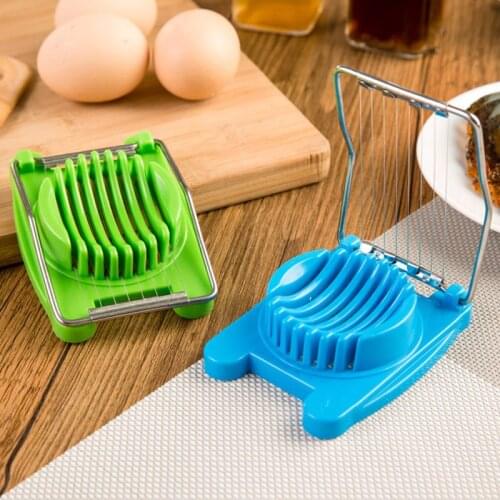 Stainless Steel Boiled Egg Slicer Egg Slicer Sectioner Cutter Chopper Kitchen Accessories SP99
