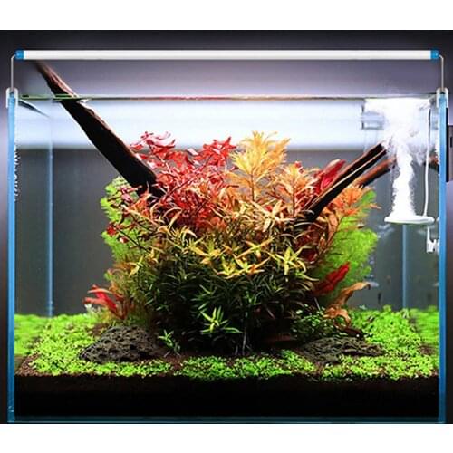 SZD-B20BW Super Slim LEDs Aquarium Lighting Aquatic Plant Light Extensible Waterproof Clip On Lamp For Fish Tank Super Bright