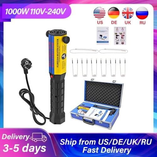 110V 220V 1000W LED Magnetic Induction Heater Bolt Heat Remover Heating Element For Heating Nuts Gears Bearings With 8 Coils Box