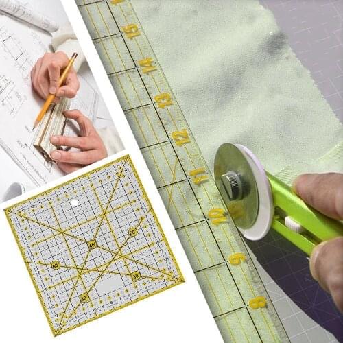 Template Tool Supplies Tailor Cutting Ruler Home DIY New Ruler Quilting Sewing Patchwork Tool