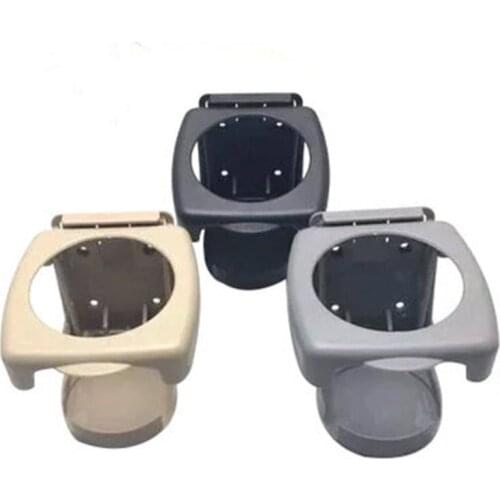 Universal Car Cup Holder Foldable Drink Bottle Cup Holders Stand for Canister Bottle Black Grey Brown Car Styling