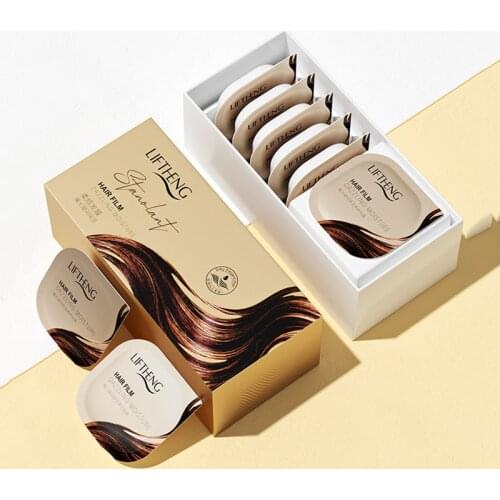 6 Pcs Moisturizing And Softening Hair Mask Hydrates Improves Frizz Effectively Repairs Damage Deep Care Nourish