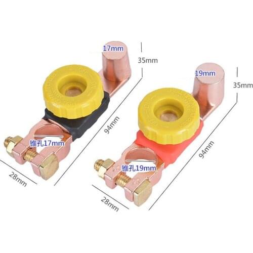 High Quality Battery Disconnect Switch Battery Link Terminal Quick Cut Off Switch Cut Master Brass