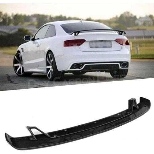 Carbon Fiber Rear Spoiler for Audi TT A3 A4 A5 A6 A7 A8 Sedan Car Styling FRP Rear Trunk Wing Bumper