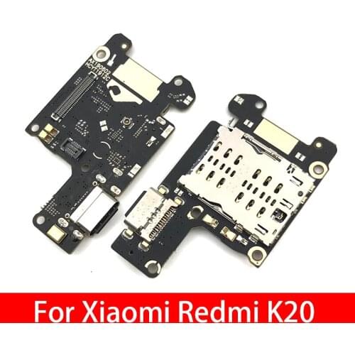 10Pcs/Lot, USB Charging Port Mic Microphone Dock Connector Board Flex Cable For Xiaomi Mi 9T Redmi K20 Repair Parts