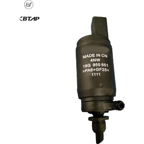 BTAP New Wash Pump Washer Water Spray Pump For VW Jetta 1991-2011 35D955651 18G955651 Original Equipment Quality