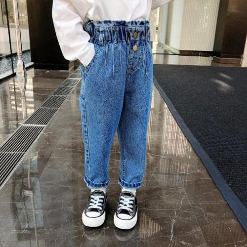 2021 new spring autumn/winter/summer Girls Kids Boys jeans comfortable cute baby Clothes Children Clothing