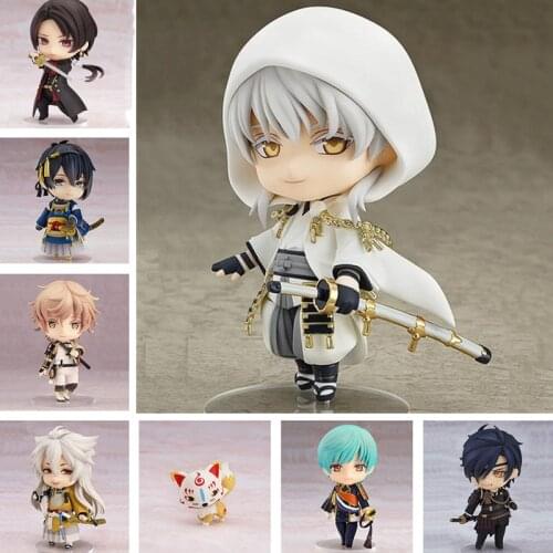 10cm Game Touken Ranbu Online anime figure Tsurumaru Kuninaga 540 Ichigo Hitofuri 581 Hotarumaru 608 PVC Model Action Figurals