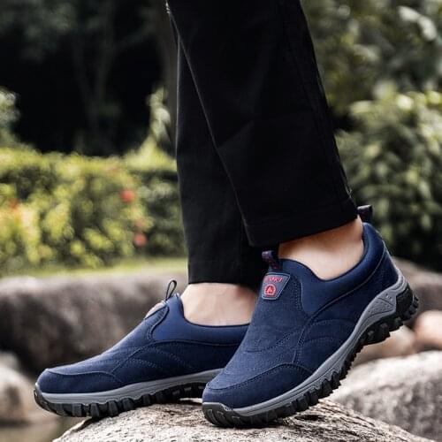 Mens Sneakers men loafers Outdoor Athletic Shoes Leisure Sports Shoes Male Walking shoes Soft Man footwear dad shoes Big Size 46