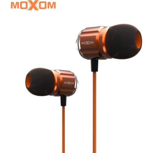 MOXOM Earphone MH-06 Super Bass Stereo In-Ear Sport Earphones With Mic For Xiaomi Huawei iPhone Samsung MP3 MP4 Computer