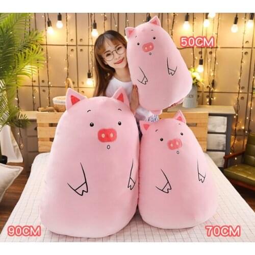 New toy lovely pig plush toy down cotton soft doll throw pillow,birthday gift b0537