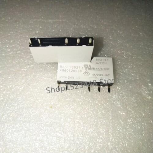 New 100% 5PCS/Lot RSS113024 24V 6A 4060120000 Relay 5PIN