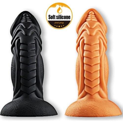 Huge Anal Dildo Soft Silicone Big Butt Plug Vagina Stimulator Anus Expansion Prostate Massager Erotic Adult SexToy For Woman Men