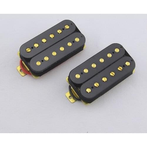 1 Set Original Genuine Epi Electric Guitar Alnico Humbucker Pickups Gold Black