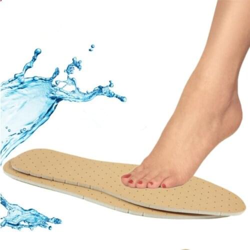 PU Latex Insole For Man And Woman Can Be Cut And Ventilated, Sweat-absorbent, Odor-resistant Shock Absorber Insole