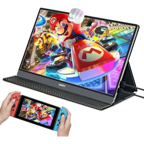 Pure metal housing 15.6“ 4K Portable Computer Monitor TYPE-C HDMI1080P IPS FHD LED USB-C TouchScreen Display for Raspberry Pi