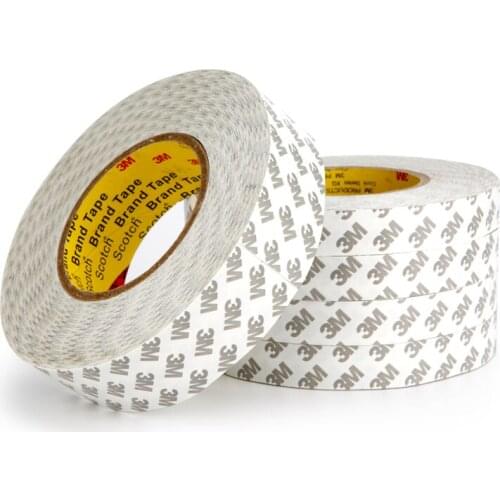 50M *1mm-10mm Strong Sticky Double Sided Adhesive Tape 2mm-10mm 50m Length For Home Hardware