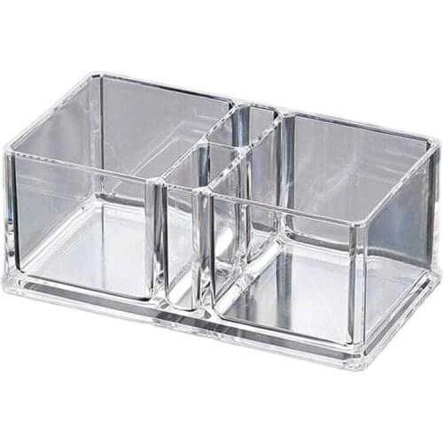 Transparent Acrylic Cocktail Napkin Holder Tissue Box Paper Napkin Storage Box for Table Home Decoration