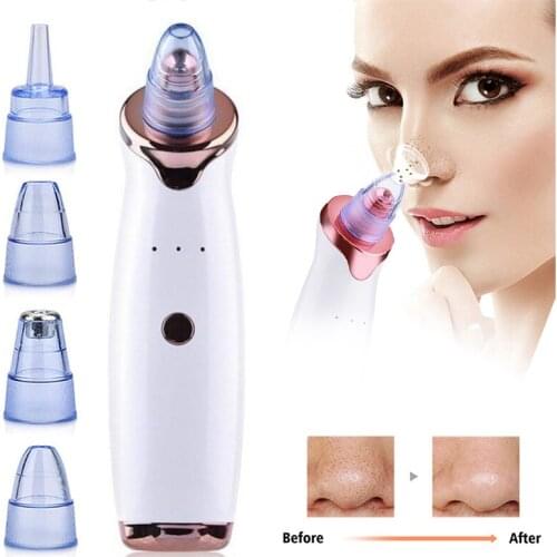 Vacuum Cleaner Black Dot Machine Skin Pore Suction Blackhead Remover Extractor Nose Cleansing Face Acne Black Head Clean Point