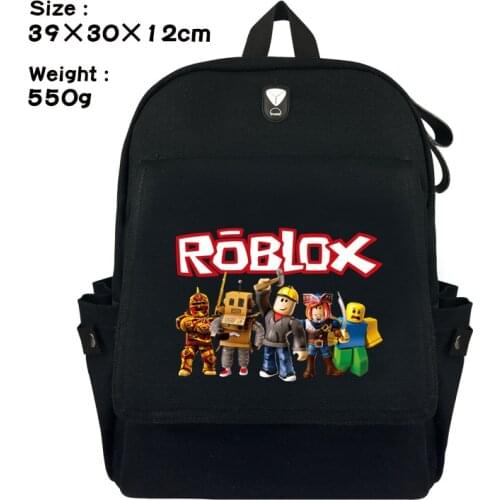 2021 virtual world Robloxing backpack cartoon printing school supplies student large-capacity school bag computer bag travel bag