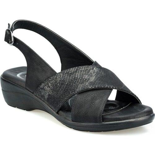 Polaris 5 Point 103067GZ Black Female Sandals