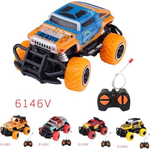 Motors Drive High Speed Racing Kids Boys Girl Children Remote Control Car Model Dirt Bike Vehicle Toy 2.4G Monster Truck