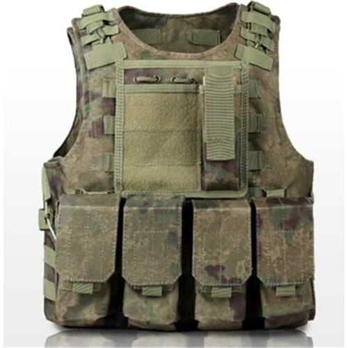 Kids Summer Camp CS Field Airsoft Combat Tactical Vest Children Outdoor Army Training Camouflage Military Gear Nylon Waistcoat