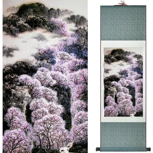 Landscape art painting Chinese traditional art painting China ink painting fashion painting 2019081227